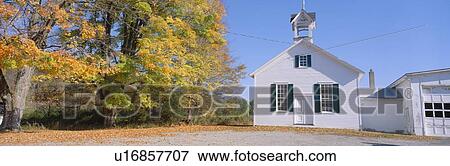 Stock Photo - One-room schoolhouse. Fotosearch
