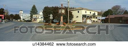 Panoramic view of Copake, New York with town clock in center View Large Photo Image Stock Image - Panoramic view of Copake, New York with town clock in center. Fotosearch