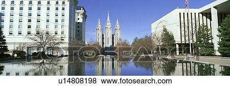 Historic Temple and Square in Salt Lake City View Large Photo Image Stock Photo - Historic Temple and Square in Salt Lake City. Fotosearch