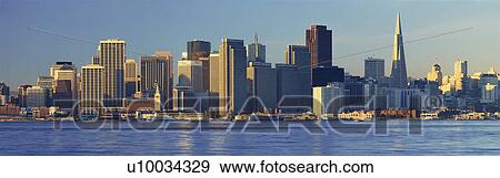 Stock Photo - Morning view of San Francisco skyline. Fotosearch