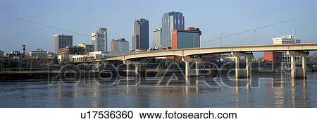 Panoramic view of Arkansas River and skyline View Large Photo Image Stock Image - Panoramic view of Arkansas River and skyline. Fotosearch