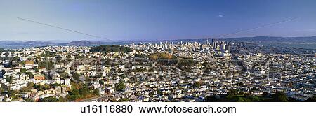 San Francisco from Twin Peaks View Large Photo Image Stock Image - San Francisco from Twin Peaks. Fotosearch
