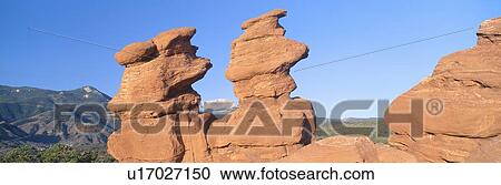 Siamese Twins and Garden of the Gods, Colorado View Large Photo Image Stock Image - Siamese Twins and Garden of the Gods, Colorado. Fotosearch