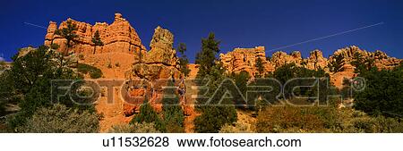 Rock Formations, Bryce National Park View Large Photo Image Stock Photo - Rock Formations, Bryce National Park. Fotosearch