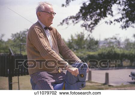 Stock Image - a senior citizen . Fotosearch