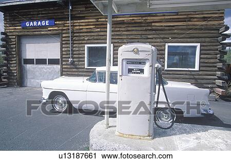 Automobile repair shop and gas station View Large Photo Image Stock Image - Automobile repair shop and gas station. Fotosearch