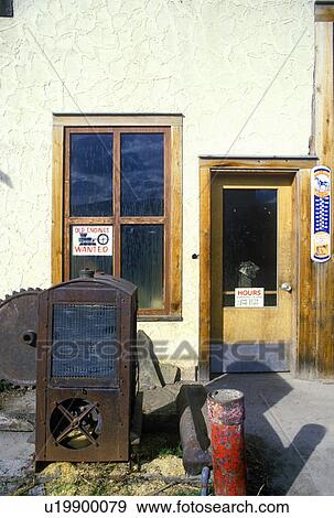 Exterior of gas station View Large Photo Image Stock Photo - Exterior of gas station. Fotosearch