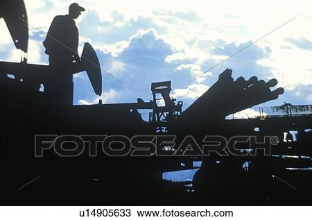 Oil worker View Large Photo Image Stock Image - Oil worker. Fotosearch
