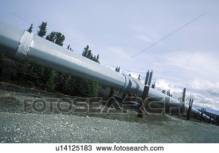 Trans-Alaska Pipeline View Large Photo Image Stock Image - Trans-Alaska Pipeline. Fotosearch