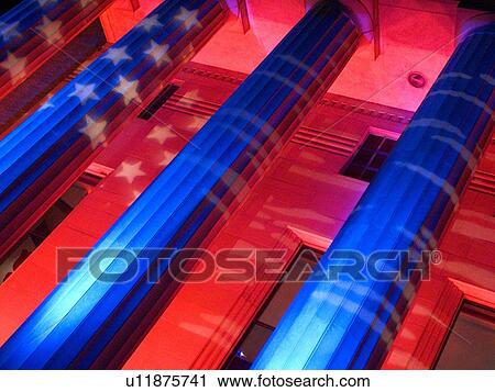 Stock Image - Celebration for the official opening of the William J. Clinton Presidential Library. Fotosearch