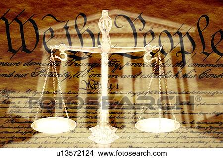 Digital composite: Supreme Court Building, the Scales of Justice and the U. S. Constitution View Large Photo Image Picture - Digital composite: Supreme Court Building, the Scales of Justice and the U. S. Constitution . Fotosearch