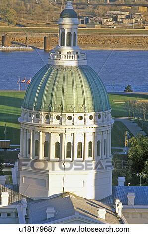 Stock Photo - Dome of old Courthouse. Fotosearch