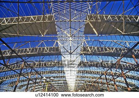 Stock Image - Interior of Shopping Center. Fotosearch