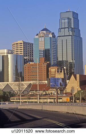 Stock Image - Kansas City skyline. Fotosearch