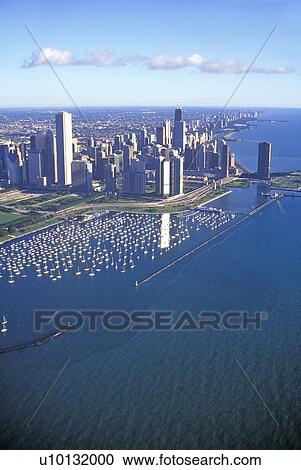 Stock Image - The Chicago Skyline. Fotosearch
