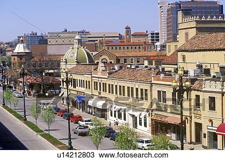 Stock Image - The Plaza in downtown Kansas City. Fotosearch