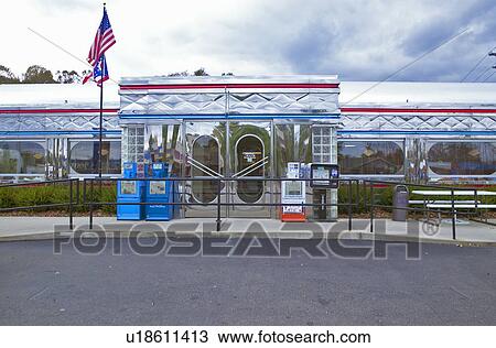 Stock Image - Vintage diner. Fotosearch