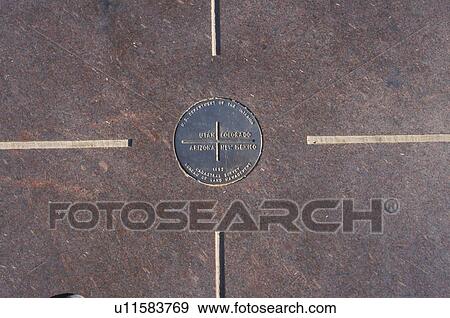 Stock Photo - Four corners of Colorado, Utah, New Mexico and Arizona. Fotosearch
