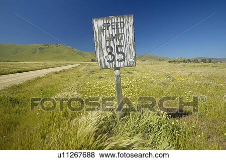 A historic old speed sign reads speed limit 35 miles per hour, in Carrizo National Monument View Large Photo Image Stock Photo - A historic old speed sign reads speed limit 35 miles per hour, in Carrizo National Monument. Fotosearch