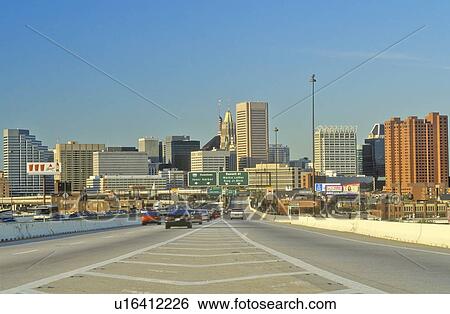 Stock Photograph - Rush Hour Traffic. Fotosearch