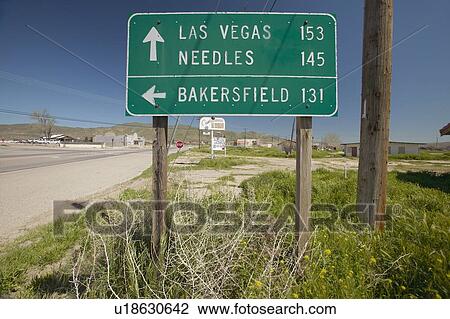Stock Image - A highway sign. Fotosearch