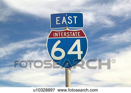 Stock Photo - East on Route Interstate 64. Fotosearch