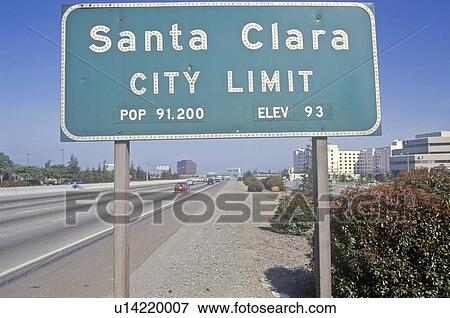 “Santa Clara City Limit” sign View Large Photo Image Stock Photo - “Santa Clara City Limit” sign. Fotosearch