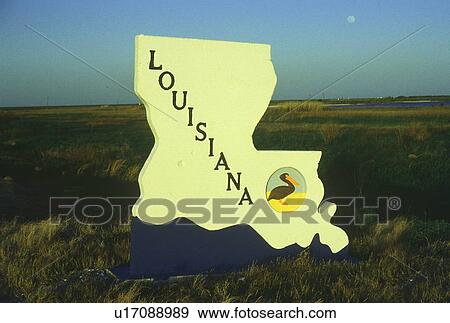 Welcome to Louisiana Sign View Large Photo Image Stock Photo - Welcome to Louisiana Sign. Fotosearch