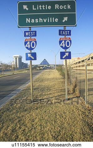 Interstate Highway 75 North and South Freeway signs to Nashville or Little Rock View Large Photo Image Stock Photography - Interstate Highway 75 North and South Freeway signs to Nashville or Little Rock. Fotosearch