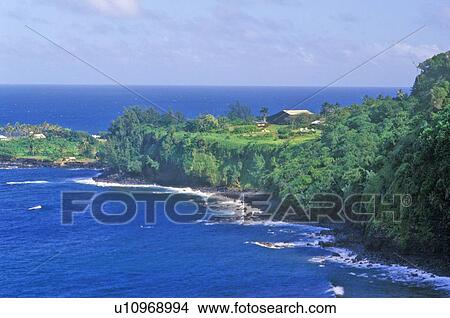 Picture -  Maui coastline. Fotosearch