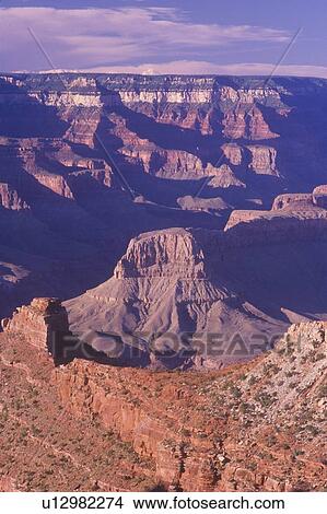 Picture - Sunrise at the South Rim of the Grand Canyon. Fotosearch
