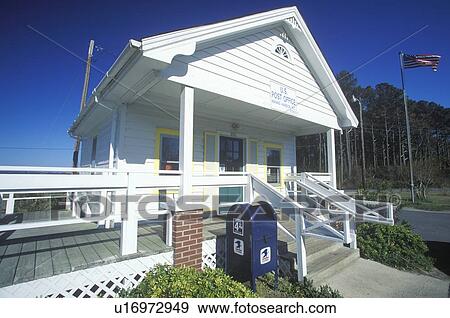 Manns Harbor Post Office View Large Photo Image Stock Photo - Manns Harbor Post Office. Fotosearch