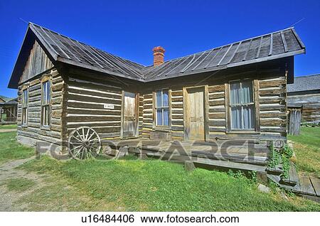 Stock Photograph - Old building in Ghost Town. Fotosearch