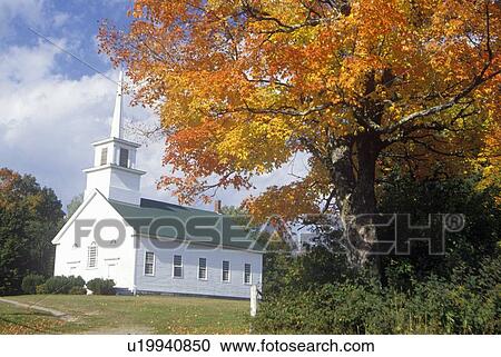 Stock Image - Union Meeting House. Fotosearch