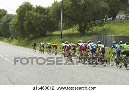 A group of road bicyclists View Large Photo Image Stock Image - A group of road bicyclists. Fotosearch