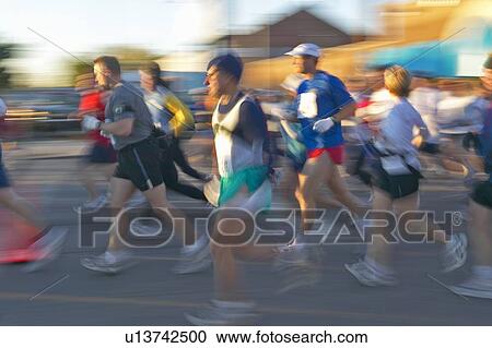 Marathon runners View Large Photo Image Stock Image - Marathon runners. Fotosearch