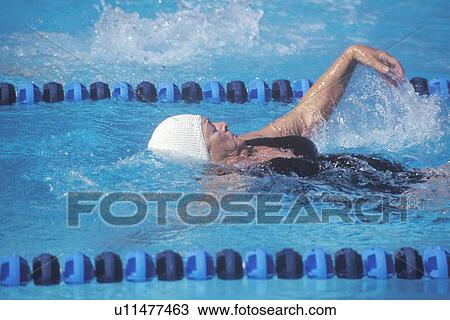 Swimmer in Senior Olympic Swimming Competition View Large Photo Image Stock Image - Swimmer in Senior Olympic Swimming Competition. Fotosearch