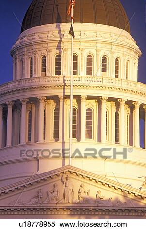 State Capitol of California, Sacramento View Large Photo Image Stock Photography - State Capitol of California, Sacramento. Fotosearch