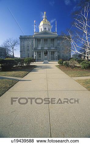 State Capitol of New Hampshire, Concord View Large Photo Image Stock Photo - State Capitol of New Hampshire, Concord. Fotosearch