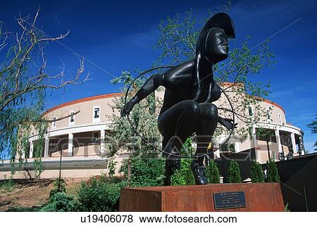 Stock Photo - State Capitol of New Mexico, Santa Fe. Fotosearch