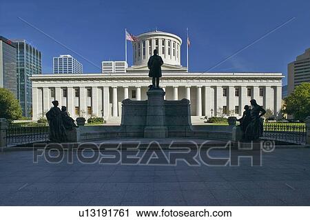 State Capitol of Ohio, Columbus View Large Photo Image Stock Image - State Capitol of Ohio, Columbus. Fotosearch
