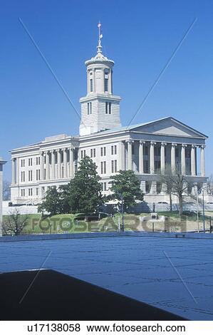 Stock Photo - State Capitol of Tennessee, Nashville. Fotosearch