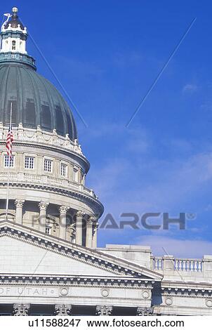 Stock Photo - State Capitol of Utah, Salt Lake City. Fotosearch