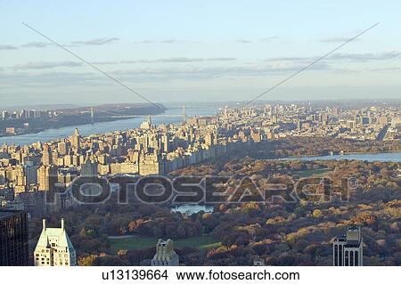 Panoramic views of New York City and Hudson River at sunset View Large Photo Image Picture - Panoramic views of New York City and Hudson River at sunset. Fotosearch