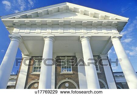 Stock Photo - Historic District in the state's capital of Dover. Fotosearch