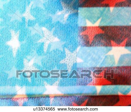 Stock Illustration - close up of flag. Fotosearch