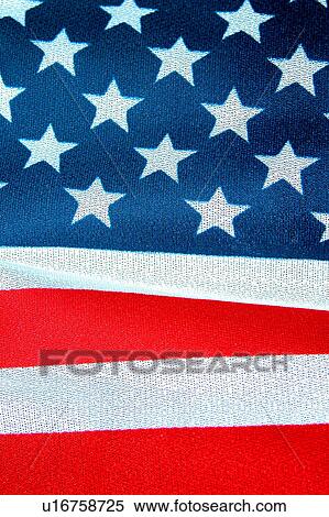 close up of flag View Large Illustration Stock Illustration - close up of flag. Fotosearch