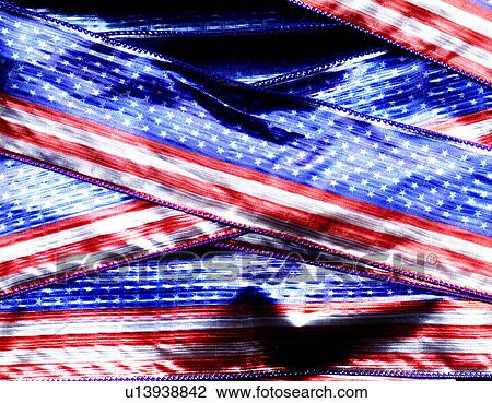 Drawing - layered flag cloth. Fotosearch