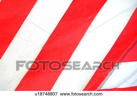 Stock Illustration - red and white stripes. Fotosearch