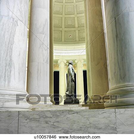 Stock Photograph - Jefferson Memorial at night in Washington D. C. USA. Fotosearch